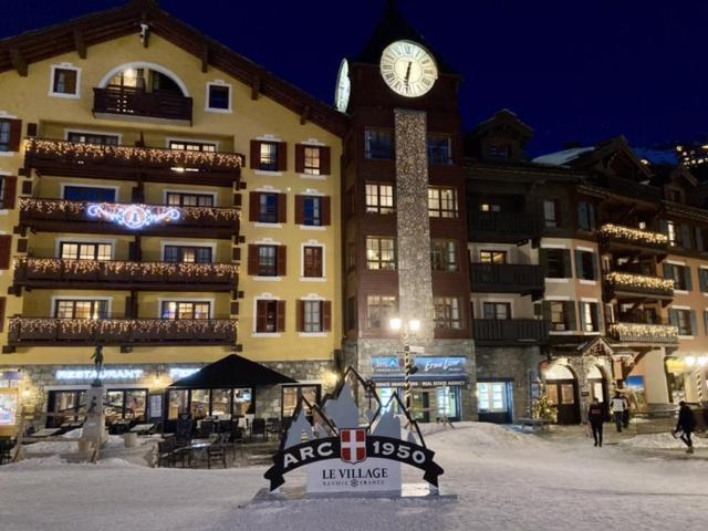 Appartement Arc 1950 M, Ski Au Pied, Piscine Exterieure Chauffee, Remontees Mecaniques A 100M, Sauna Et Salle De Sports Les Arcs  Bagian luar foto
