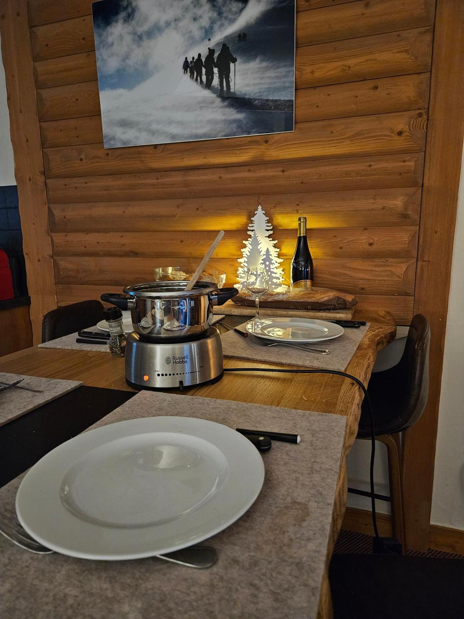 Appartement Arc 1950 M, Ski Au Pied, Piscine Exterieure Chauffee, Remontees Mecaniques A 100M, Sauna Et Salle De Sports Les Arcs  Ruang foto